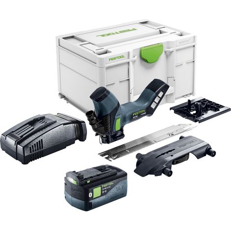 Festool ISC 240 EB-Basic Scie à métaux sans fil 18 V 240 mm + 1x batterie 5,0 Ah + chargeur rapide + Systainer (1/5)
