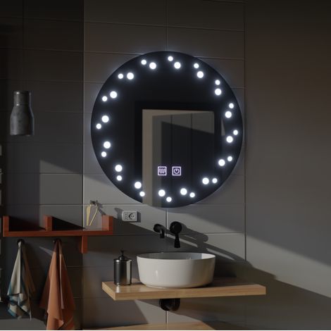 Miroir LED Touch Ivory Systeme Desembuage 50x50 cm (1/5)