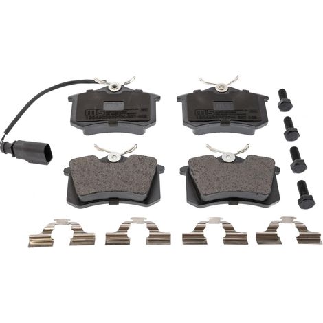 PASTILLAS DE FRENO "MS" PREMIUM traseras FORD GALAXY, SEAT ALHAMBRA, VW SHARAN 1.8-2.0LPG 03.95-03.10 (1/2)
