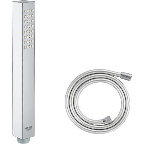 GROHE Douchette 1 jet Vitalio Joy Cube Stick chromé avec flexible 150