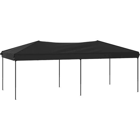 vidaXL Carpa para fiestas plegable negro 3x6 m (1/2)