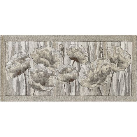 Tappeto cucina lavabile antiscivolo Jacquard Amsterdam Turtledove
