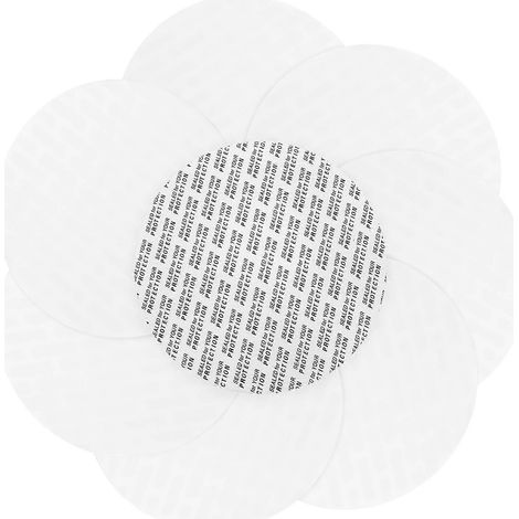 Lot de 100 joints d'étanchéité sensibles à la pression pour bouteilles et bocaux.-7X7cm