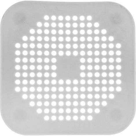 3 pièces Francaise Filtre Cheveux Douche Cheveux Douche Filtreevier/Baignoire/Douche en Silicone-Bouchon Caoutchouc Salle de Bain/Cuisine (Gris) (1/5)