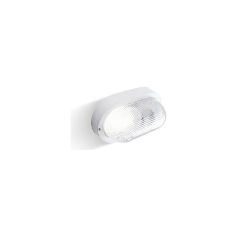 PLAFONIERA OVALE BIANCO