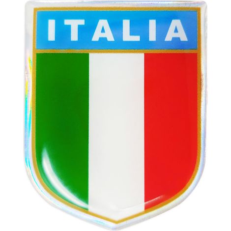 3D Sticker Italia Scudetto Rettangolare (1/5)