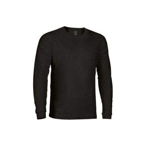 Camiseta deportiva de manga larga VALENTO Cross L Negro