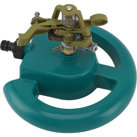 Arroseur de jardin rotatif G1/2 automatique en alliage plastique, efficace et rotatif, pour l'irrigation de votre pelouse, jardin ou terrasse. (1/5)