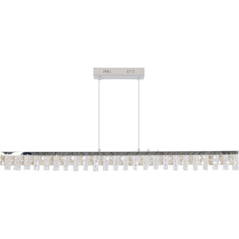 Suspension LED Design Effet Diamant en Verre Acrylique pour Salon et Salle à Manger - PANGIVO (1/5)