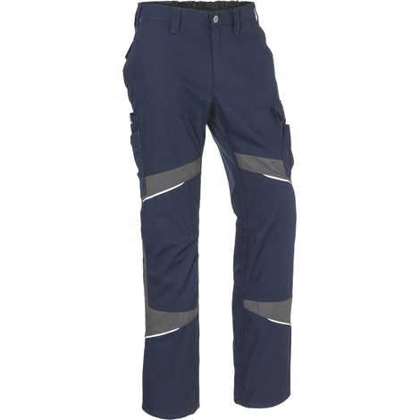 Kübler Hose ACTIVIQ cotton+ dunkelblau/anthrazit Gr. 66 (1/2)