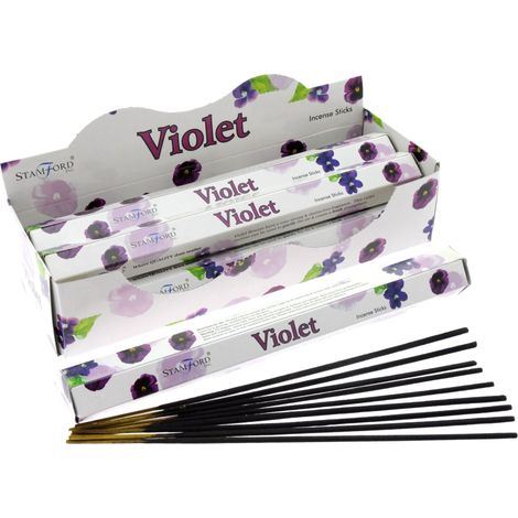 Bâtons d'encens Violette Premium- Vendu par 1