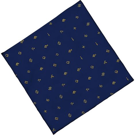 Nappe de divination à petit motif, astrologie, tarot, accessoires pour jeux de société, format B, 75 x 75 cm (1/5)