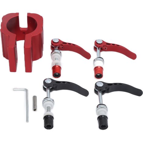 Serrure robuste à tige verticale pour scooter électrique pour série de scooters Zero 8X 10X 11XRed (1/5)