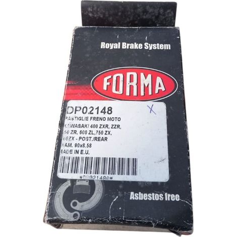 Pastigle freno moto per kawasaki 400 zxr, zzr, 50 zr, 600 zl, 750zx (1/4)