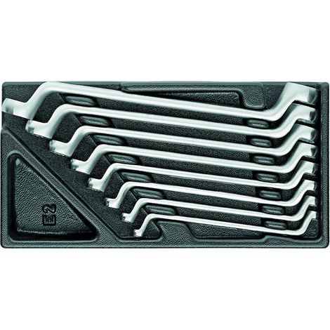 Jeu de cles mixtes GEDORE 8 pieces en module plastique ABS (1/5)