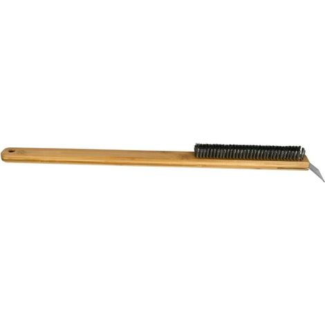 Pizza Oven Cleaning Brush , Pizza Oven Brushes Stone Cleaner with Scraper-Reusable Pizza Stone Cleaner 2 in 1 for Pizza Stones, (1/5)