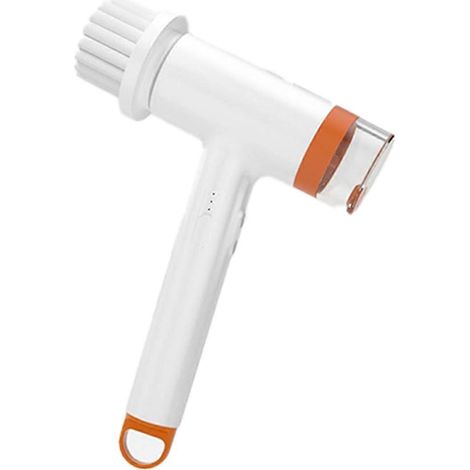 Brosse de nettoyage multifonctionnelle, brosse de nettoyage sans fil pour la maison, brosse de nettoyage pour carrelage de salle de bain (1/5)