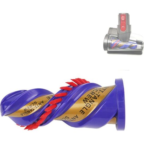 rouleau anti-enchevêtrement pour aspirateur électrique Dyson V7 V8 V10 V11 V15 V10 Slim V12, brosse roulante à ventouse électrique