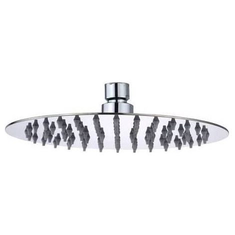 SOFFIONE DOCCIA INOX TONDO D 250 MM GROENLANDIA