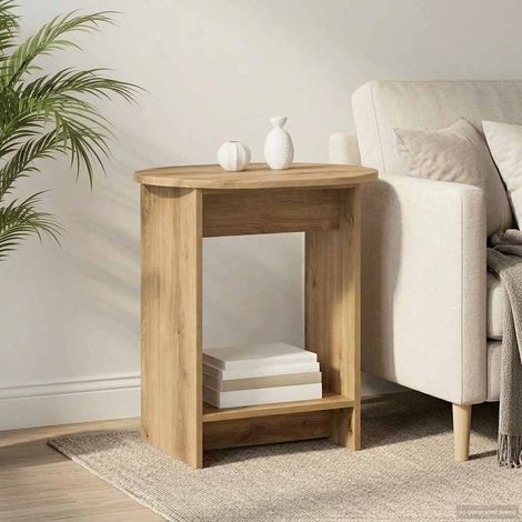 Mesa lateral Roble Artesanal 50 x 39,5 x 55 cm