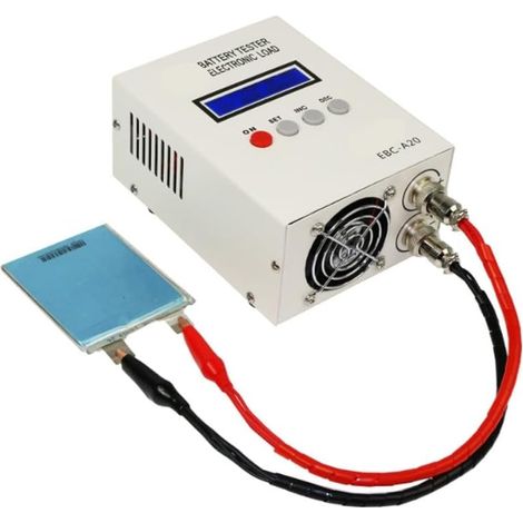 Testeur de charge électronique CC Testeur de capacité de batterie Lithium plomb acide Lithium fer ternaire Charge et décharge Instrument 5A Charge 20A décharge pour le courant de tension d'alimentatio (1/3)