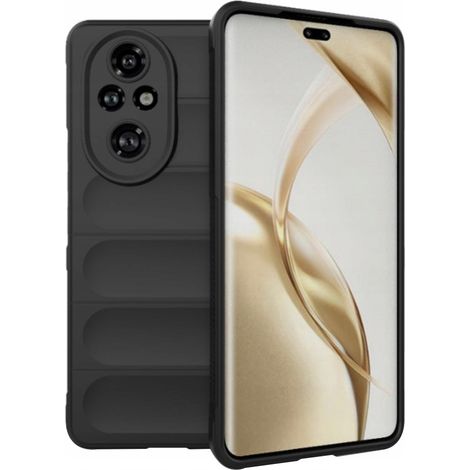 Robuste Schutzhülle für Honor 200 Pro, elegante Rückseite, Case – schwarz (1/5)