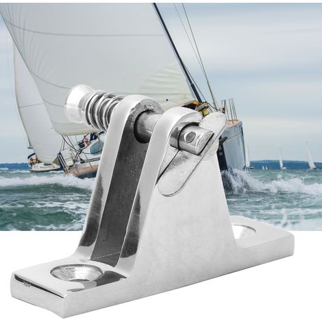 Charnière de pont de bateau 60 x 18 mm, quincaillerie marine en acier inoxydable (1/5)