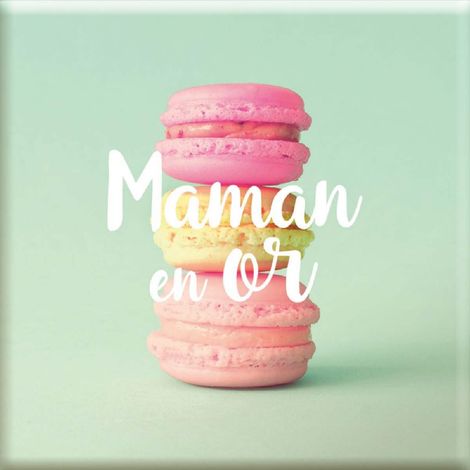 Magnet Maman en or
