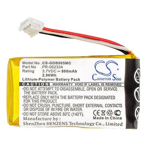 NX - Batterie photo - caméra pour GoPro 3.7V 800mAh - PR-062334PR 0623