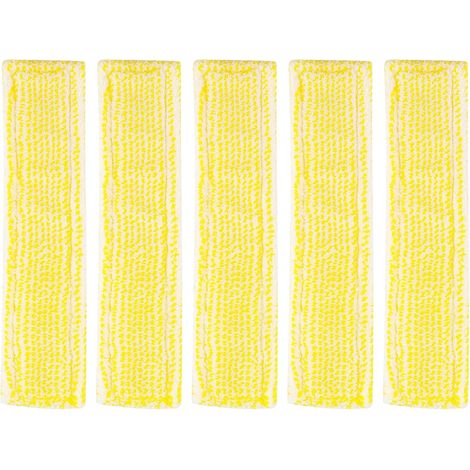5 bonnettes microfibre Karcher WV2/WV5/WV6 - Réf. 2.633-129.0 - Pour lave-vitres (1/5)