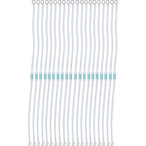 20 fusibles céramiques RF 250 V 10 A pour appareils électriques, fusibles thermiques à température de coupure (240 mm/9,4 pouces, 165 °C) (1/4)