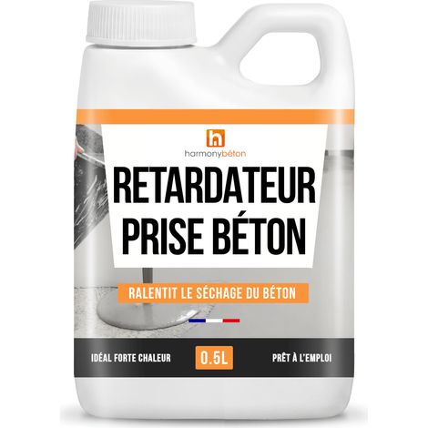 Retardant de prise pour béton - 500 ml - Harmony Béton