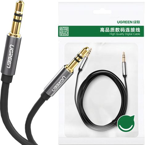 Cavo mini jack AUX da 3,5 mm UGREEN AV119, 1 m (nero)