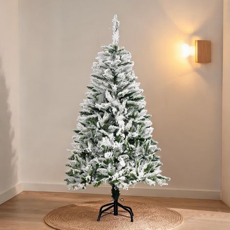 Sapin de Noël vert en PVC 70 x 70 x 120 cm (1/5)