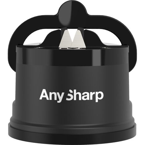 Aiguiseur de Couteaux, Sécurité Mains Libres, Ventouse PowerGrip, Aiguise en Toute Sécurité Tous les Couteaux de Cuisine, Idéal pour l'Acier Trempé (1/5)