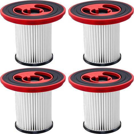 Lot de 4 filtres 12040193 pour aspirateur sans fil Bosch Unlimited Serie 7 BKS711XXL BBS711W BBS712A BCS711GB BKS711MALL, filtre HEPA lavable (1/5)