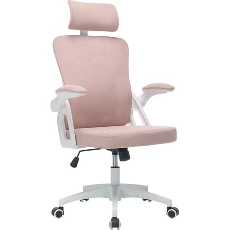 Ergonomischer Netz-Bürostuhl mit verstellbarer Kopfstütze und Lordosenstütze (1/5)