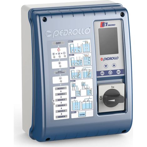E 1-TRI/2 - Quadro elettrico per elettropompa trifase fino a 25A