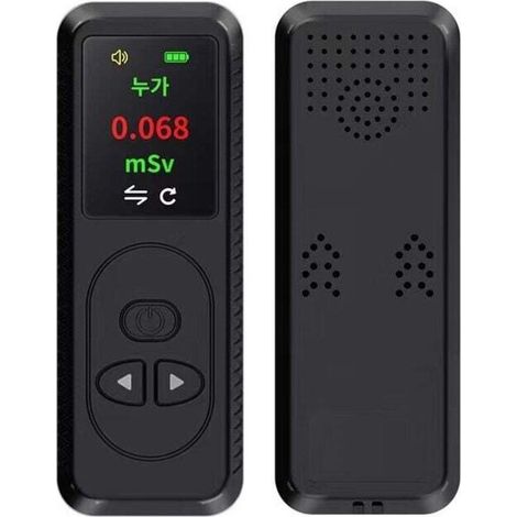 Détecteur de rayonnement nucléaire CCYKXA (noir) Compteur Geiger Surveillance radioactive Marbre