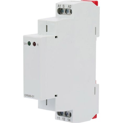 GRM8-01 Elektronisches Impulsrelais, bistabiles Relais, Speicherrelais, 230 V Wechselstrom (1/5)