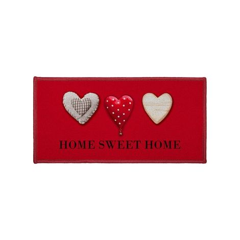 tapis deco rectangle 57 x 115 cm imprime home passion (1/3)