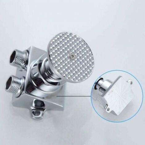 1pc Moderne Pied Lien Robinet, pédale Food Factory Lavabo Taps Hôpital Valve Pédale Robinet d'eau Froide Pédale Simple Robinet (1/2)