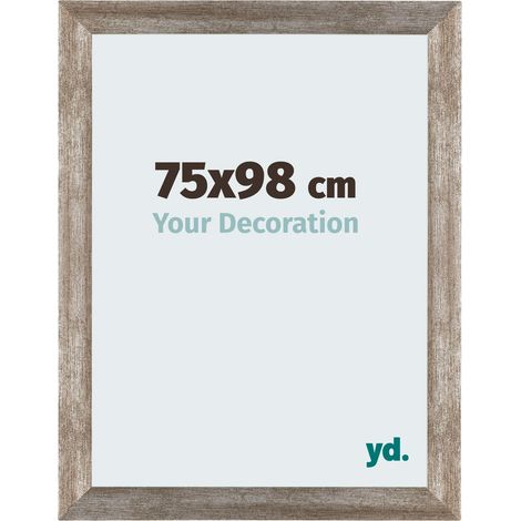 Cadre Puzzle 75x98 cm - Métal Vintage - MDF - Mura. (1/5)