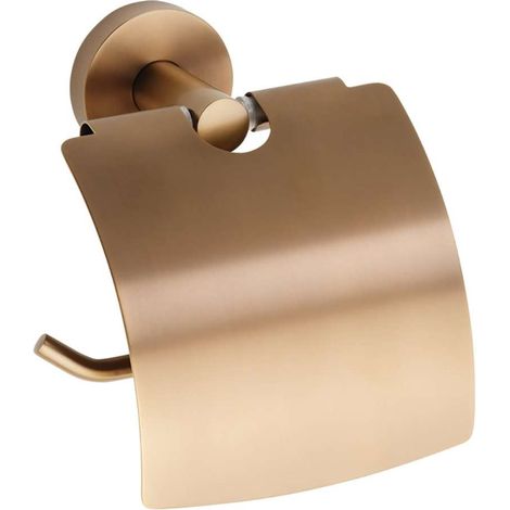 Sapho X-Round - Portarotolo Copper, con coperchio, rame opaco XR732PG (1/2)