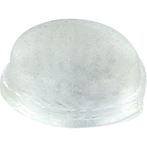 Butée de porte cylindrique adhésive transparente 10.1X1.8 - 100 pièces (1/2)