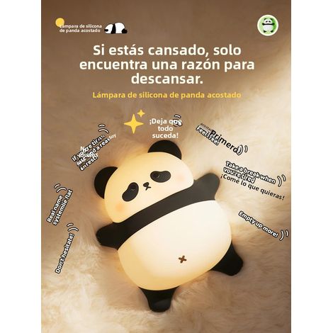 (Style 1) Veilleuse Panda Type : Veilleuse Alimentation : LED Contenu : Pile et ampoule (1/5)