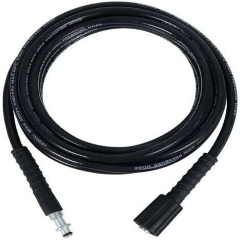 Compatible avec les nettoyeurs haute pression Kärcher K2/K3/K4/K5 : tuyau de pulvérisation et de lavage de 8 m. Veuillez vérifier les dimensions sur l’image avant de commander. Ce modèle est compatibl (1/4)