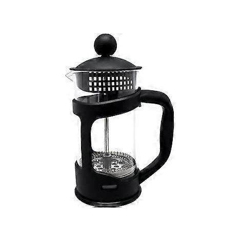 Cafétire Franaise de Piston 21x12 CM Noir, 350mlFilter Café Borosilikat, beständig gegen hohe Temperaturen