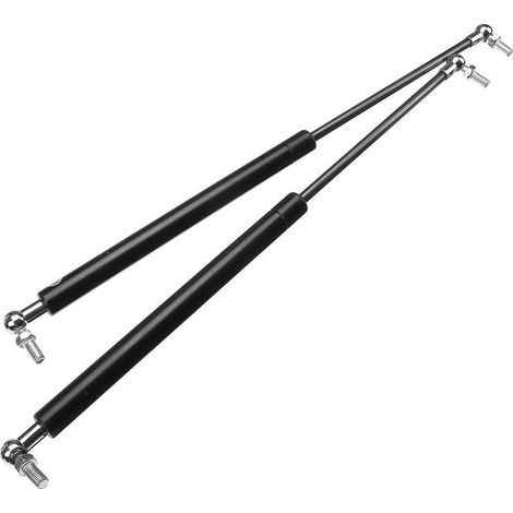 Set of 2 gas struts 600mm 300N – Rustproof stainless steel – Hood, trunk, tailgate support for car, boat, caravan (1/5)