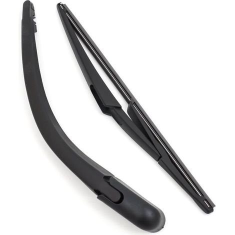 Essuie-glace arrière de rechange Balai Bras d'essuie-glace arrière + essuie-glace Raclette Set pour Peugeot 107, Citroën C1/Toyota Aygo (1/4)